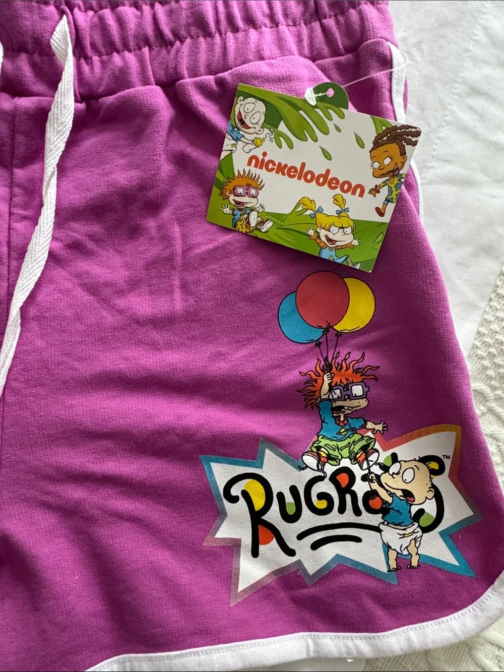 Nickelodeon Powerpuff Girls Gray & Pink Girls' Shorts - Save The World